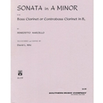 Sonata In A Minor For Bass Clarinet