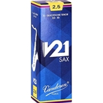 Vandoren V21 Tenor Sax Reeds 5-Pack