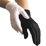 Dinkles Black Cotton Gloves