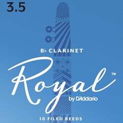 D'Addario Rico Royal Bb Clarinet Reeds 10-Pack