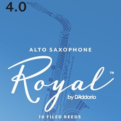 D'Addario Rico Royal Alto Sax Reeds 10-Pack
