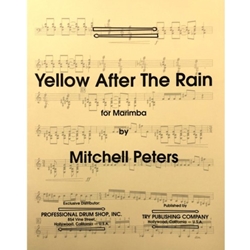 Yellow After The Rain Marimba Solo