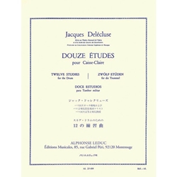 Jacques Delecluse - Douze Etudes
