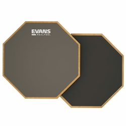 Evans RealFeel 6 Inch Practice Pad, Double Sided