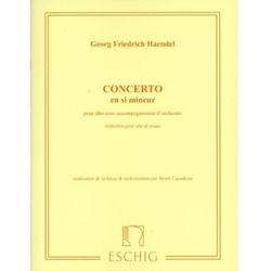 Handel - Viola Concerto in B Minor