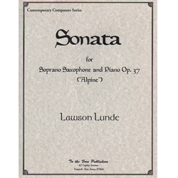 Lawson Lunde - Sonata For Soprano Saxophone