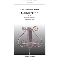 Concertino, Op. 26 for Clarinet